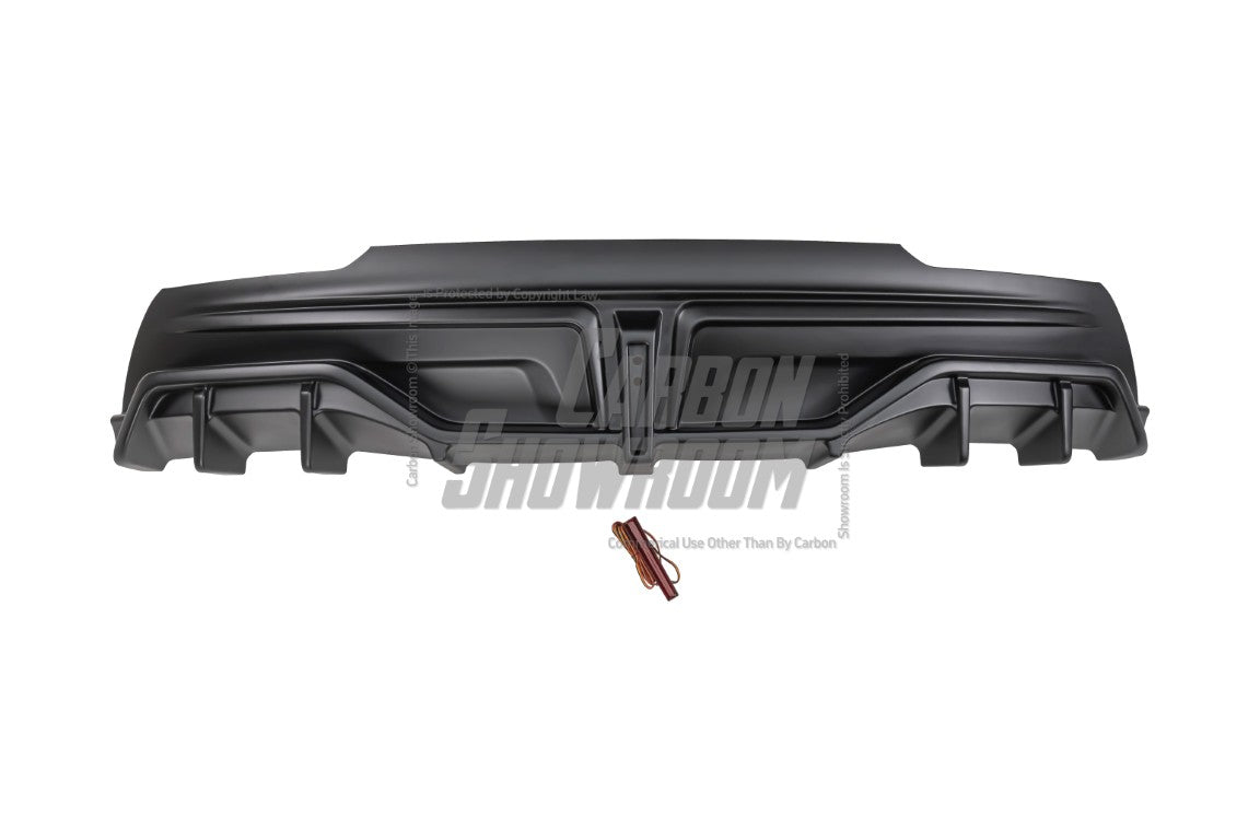 Tesla Model Y / Performance 2021 2022 2023 2024 with Aftermarket Parts - V2 Rear Diffuser PP from Yofer.co