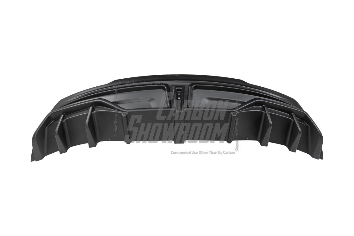Tesla Model Y / Performance 2021 2022 2023 2024 with Aftermarket Parts - V2 Rear Diffuser PP from Yofer.co