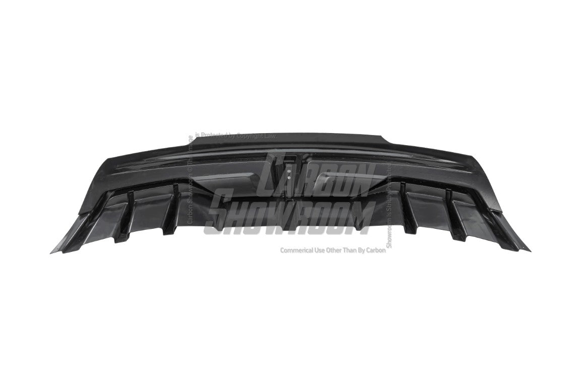 Tesla Model Y / Performance 2021 2022 2023 2024 with Aftermarket Parts - V2 Rear Diffuser PP from Yofer.co