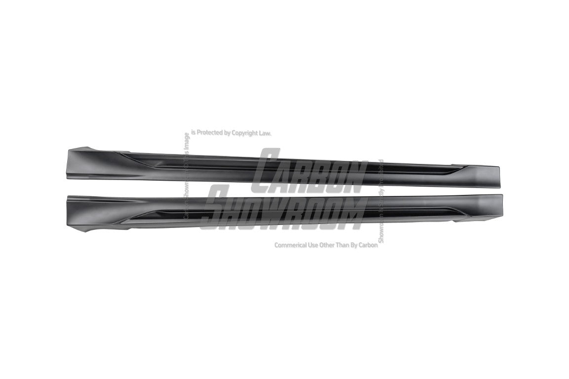 Tesla Model Y / Performance 2021 2022 2023 2024 with Aftermarket Parts - V2 Side Skirts PP from Yofer.co