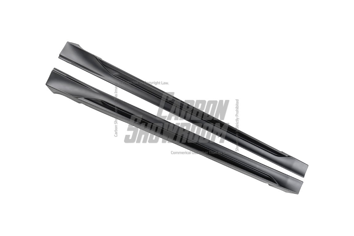 Tesla Model Y / Performance 2021 2022 2023 2024 with Aftermarket Parts - V2 Side Skirts PP from Yofer.co