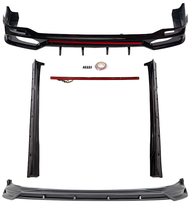 Toyota Avalon 5th Gen XX50 2019 2020 2021 2022 with Aftermarket Parts - Full Body Kit PP Polypropylene from Yofer.co