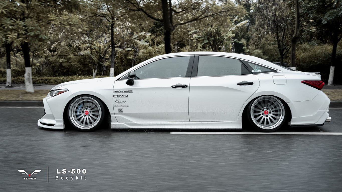 Toyota Avalon 5th Gen XX50 2019 2020 2021 2022 with Aftermarket Parts - Full Body Kit PP Polypropylene from Yofer.co