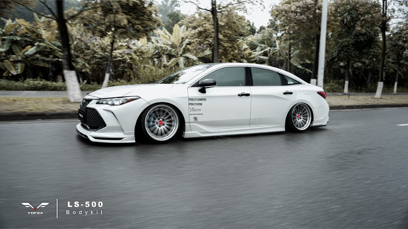 Toyota Avalon 5th Gen XX50 2019 2020 2021 2022 with Aftermarket Parts - Full Body Kit PP Polypropylene from Yofer.co