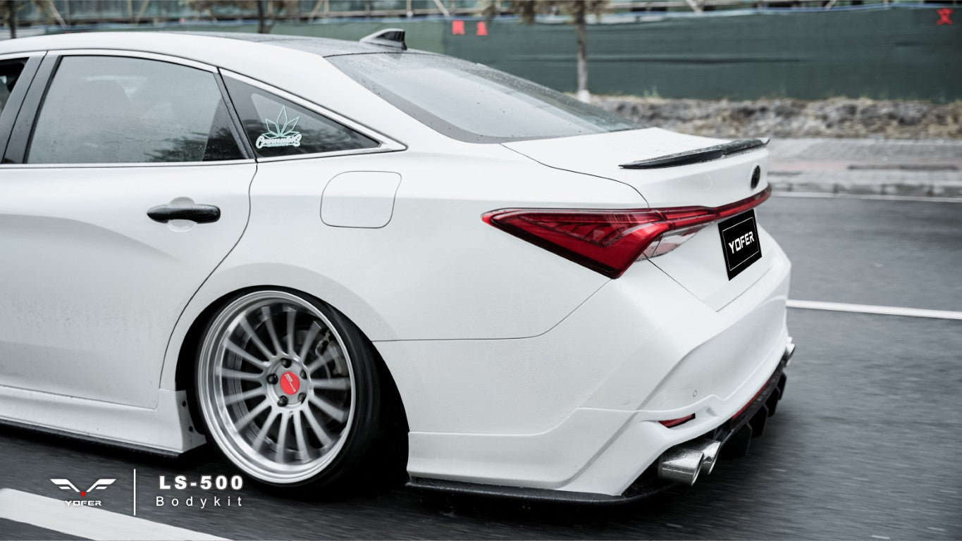 Toyota Avalon 5th Gen XX50 2019 2020 2021 2022 with Aftermarket Parts - Full Body Kit PP Polypropylene from Yofer.co