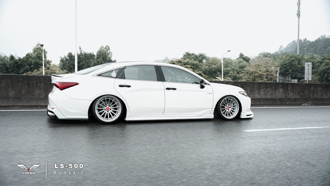 Toyota Avalon 5th Gen XX50 2019 2020 2021 2022 with Aftermarket Parts - Full Body Kit PP Polypropylene from Yofer.co