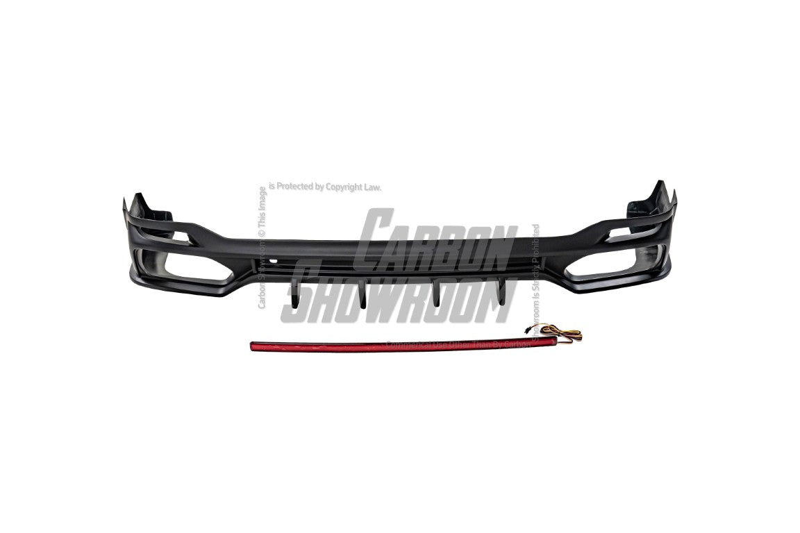 Toyota Avalon 5th Gen XX50 2019-2022 with Aftermarket Parts - Rear Diffuser & Canards PP from Yofer.co