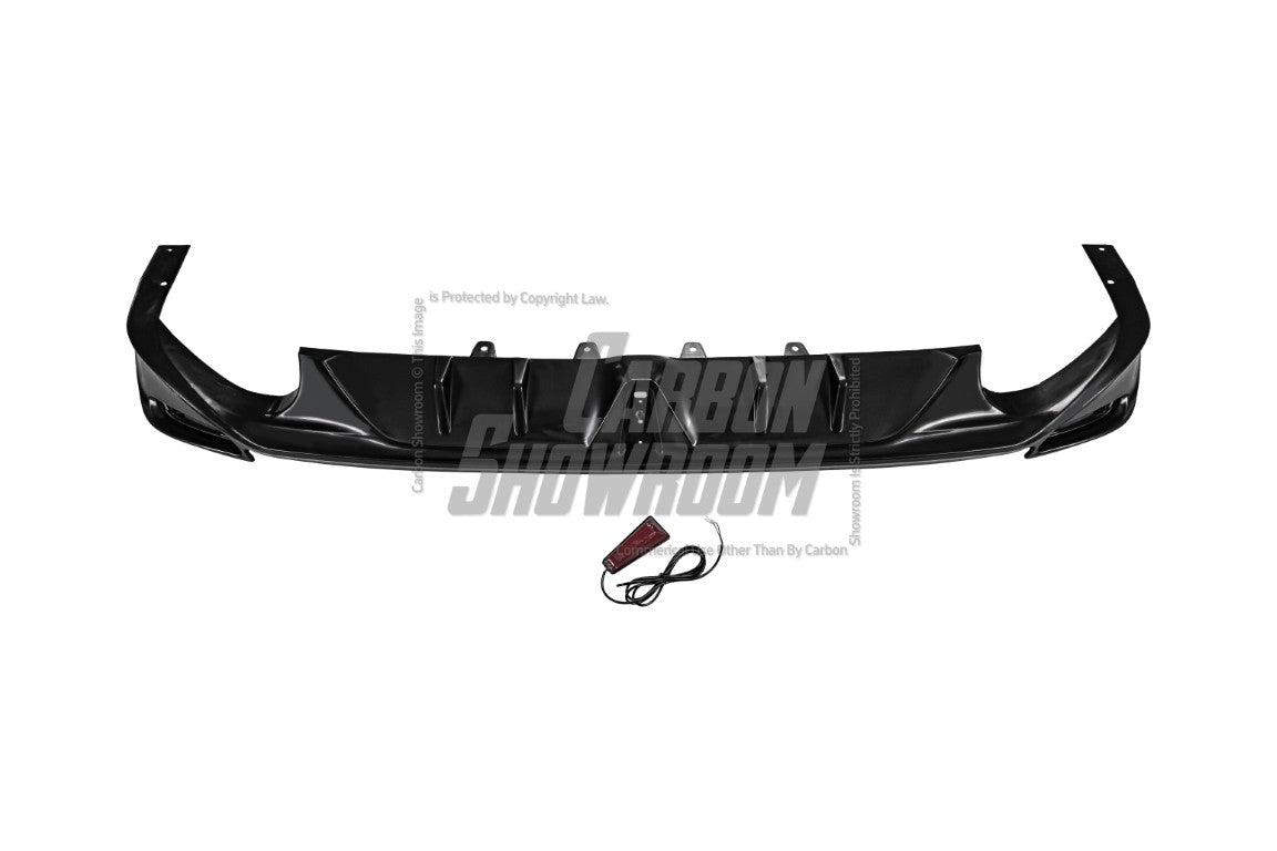 Toyota Camry 8th Gen XV70 LE XLE 2018-2024 with Aftermarket Parts - Rear Diffuser & Canards PP from Yofer.co