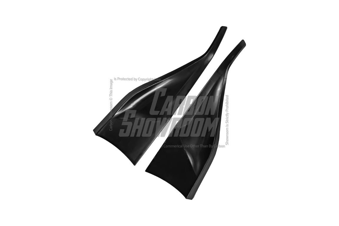 Toyota Camry 8th Gen XV70 LE XLE 2018-2024 with Aftermarket Parts - Rear Diffuser & Canards PP from Yofer.co