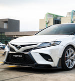 Toyota Camry 8th Gen XV70 SE XSE 2018-2020 with Aftermarket Parts - V1 Style Front Lip Splitter PP from Yofer.co