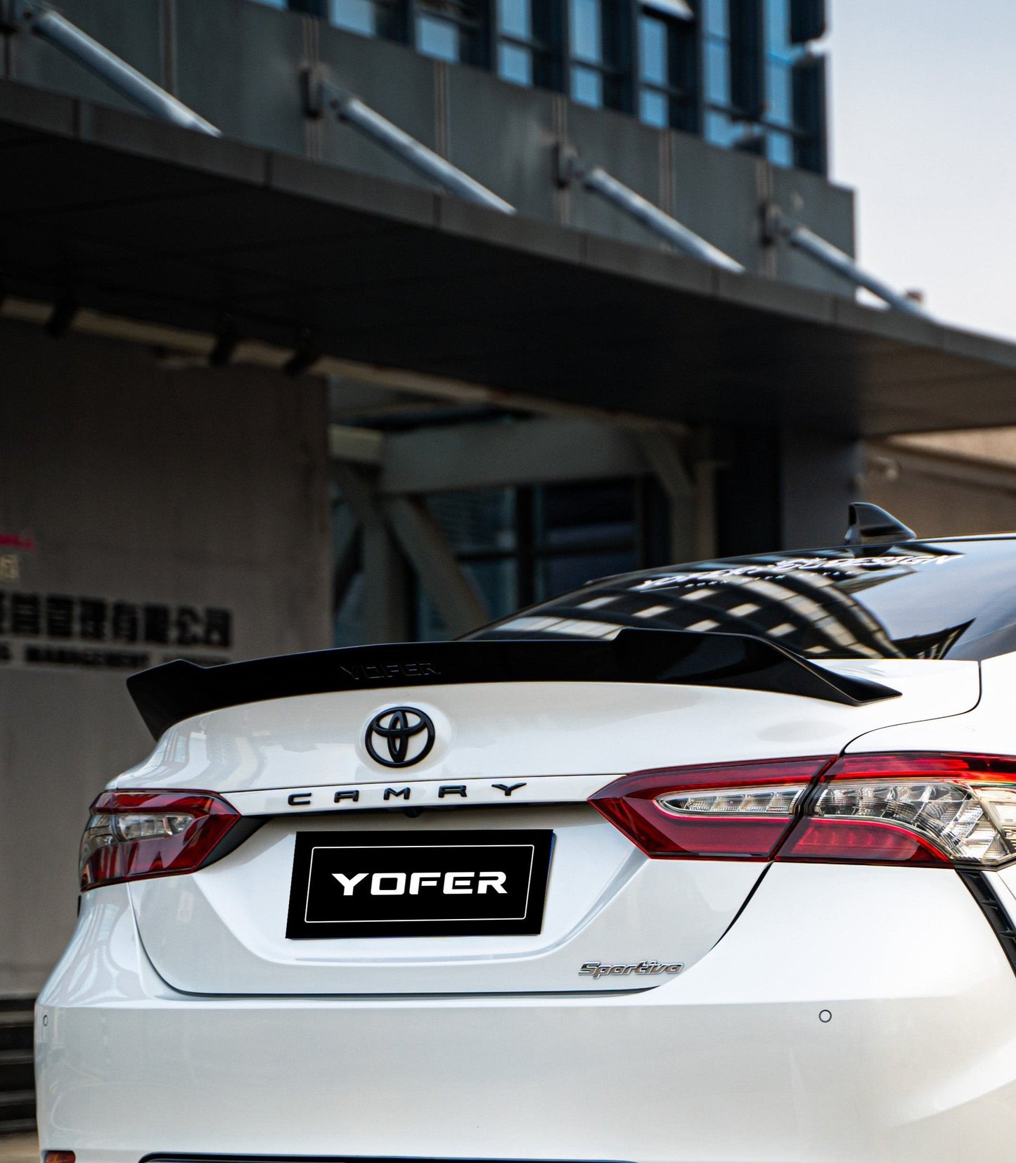 Yofer.co V1 Rear Spoiler for Toyota Camry 8th Gen XV70 TRD SE XSE LE XLE Sedan ABS