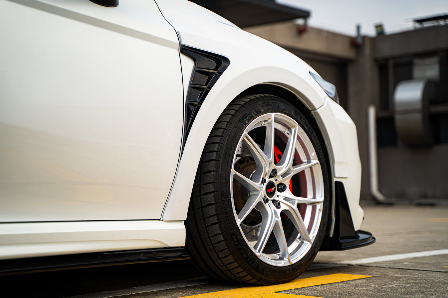 Toyota Camry 8th Gen XV70 TRD SE XSE LE XLE 2018-2024 with Aftermarket Parts - Widebody Wheel Arches PP from Yofer.co