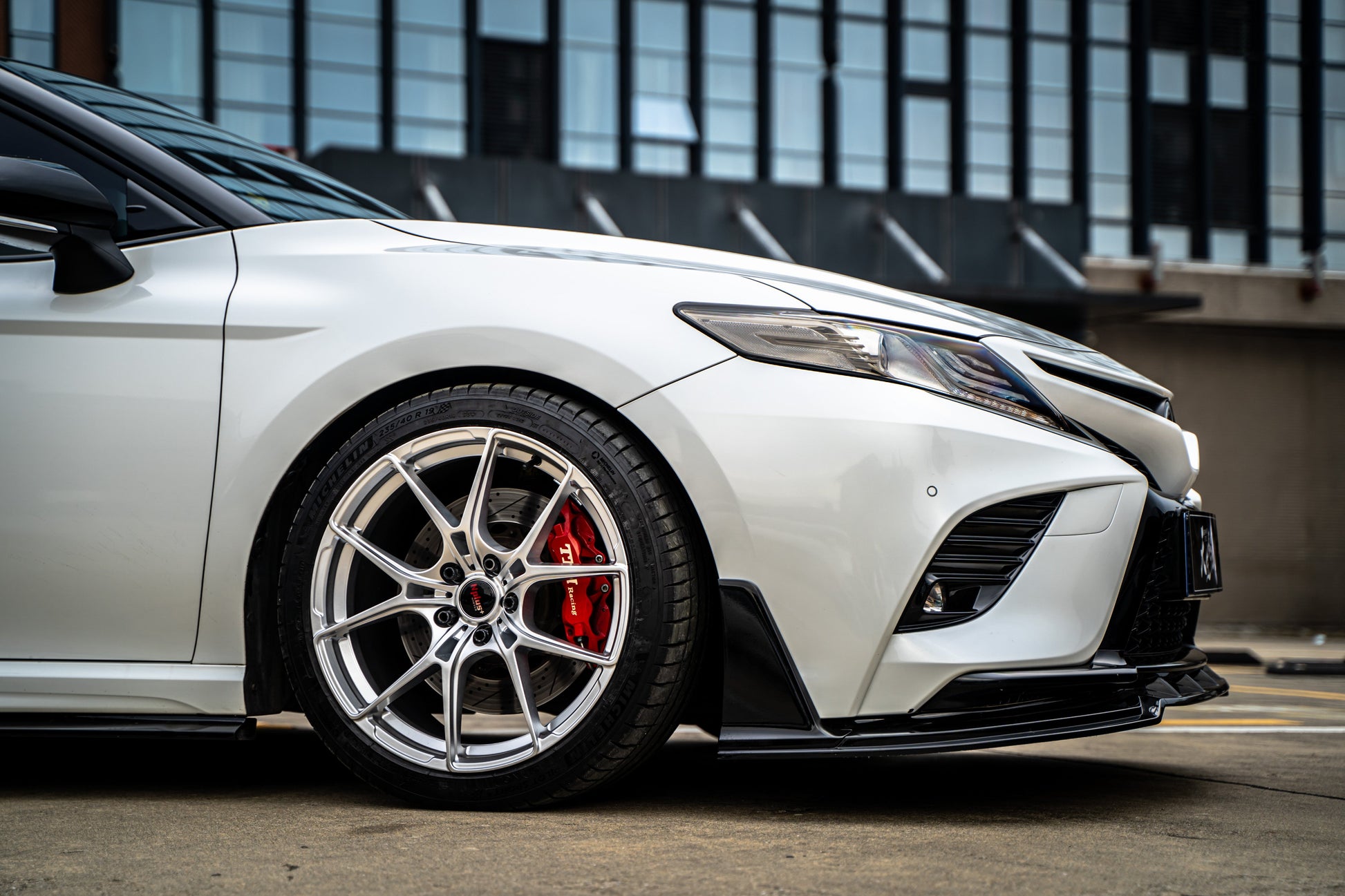 Toyota Camry 8th Gen XV70 TRD SE XSE LE XLE 2018-2024 with Aftermarket Parts - Widebody Wheel Arches PP from Yofer.co