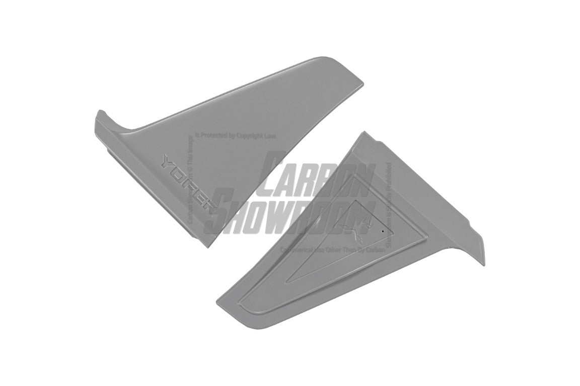 Toyota Camry 8th Gen XV70 SE XSE 2018-2020 with Aftermarket Parts - V1 Style Front Lip Splitter PP from Yofer.co