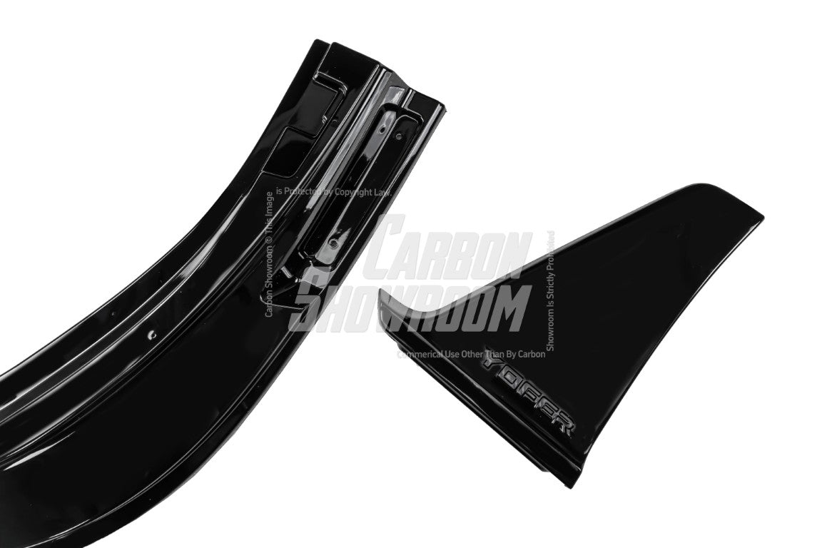 Toyota Camry 8th Gen XV70 SE XSE 2018-2020 with Aftermarket Parts - V1 Style Front Lip Splitter PP from Yofer.co