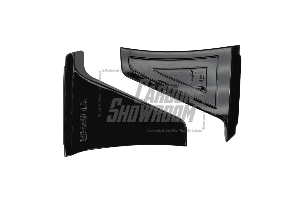 Toyota Camry 8th Gen XV70 SE XSE 2018-2024 with Aftermarket Parts - V1 Style Diffuser & Canards PP from Yofer.co