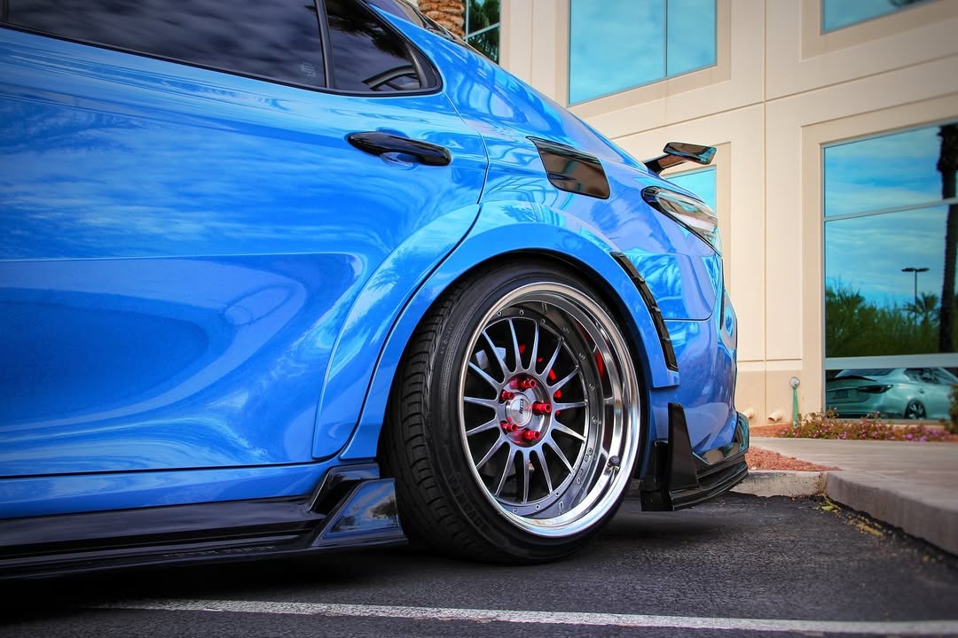 Toyota Camry 8th Gen XV70 TRD SE XSE LE XLE 2018-2024 with Aftermarket Parts - Widebody Wheel Arches PP from Yofer.co