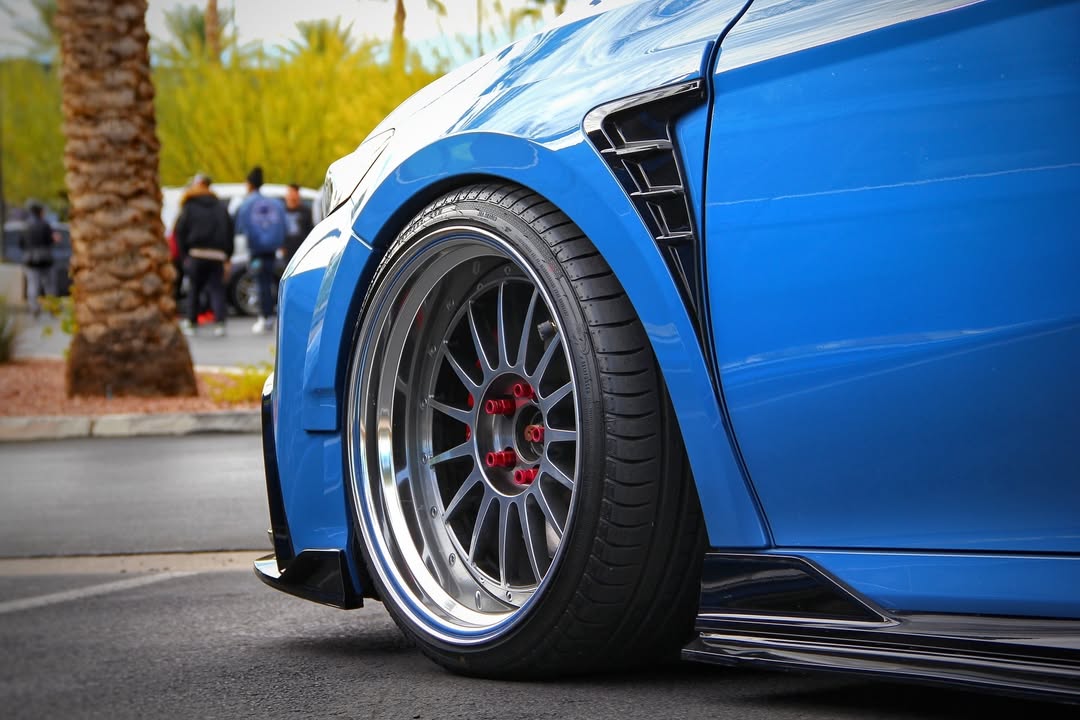 Toyota Camry 8th Gen XV70 TRD SE XSE LE XLE 2018-2024 with Aftermarket Parts - Widebody Wheel Arches PP from Yofer.co