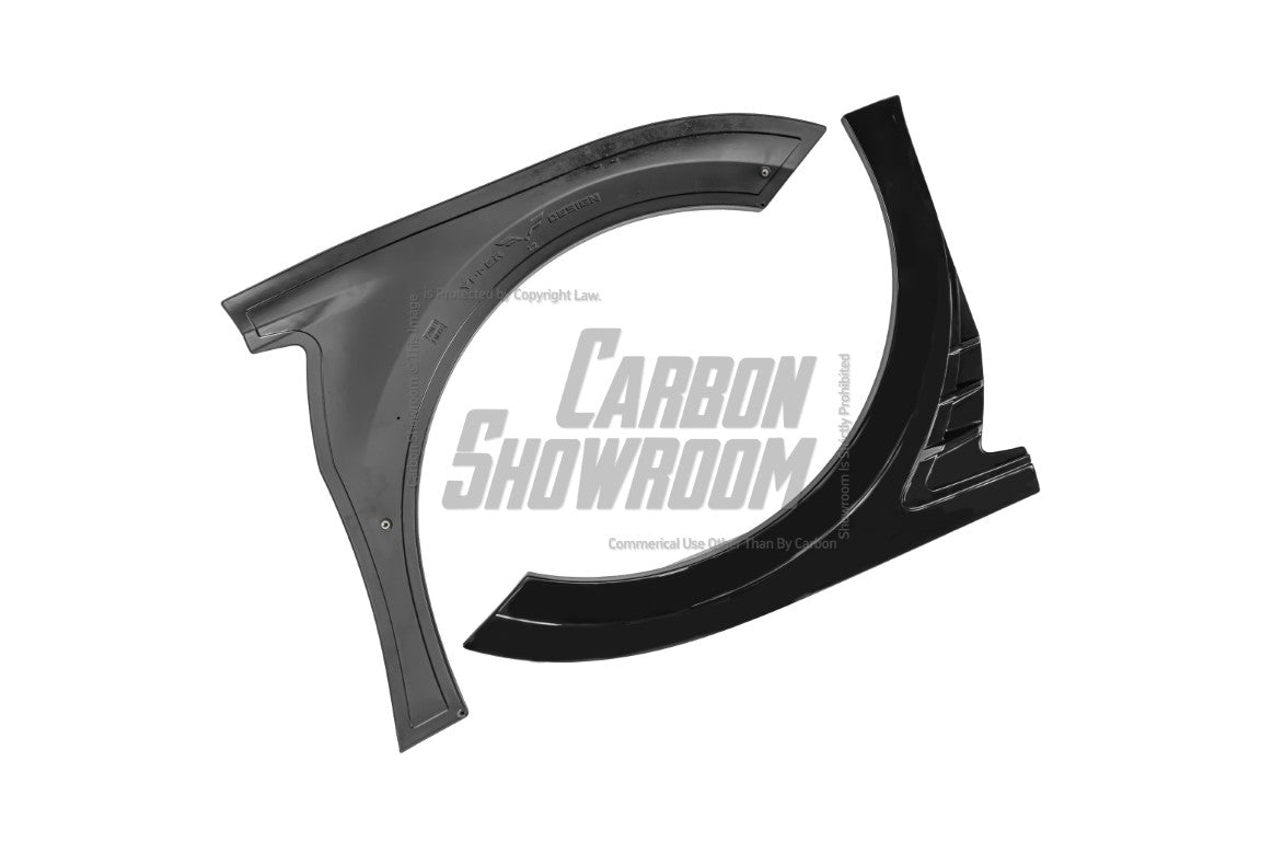Toyota Camry 8th Gen XV70 TRD SE XSE LE XLE 2018-2024 with Aftermarket Parts - Widebody Wheel Arches PP from Yofer.co