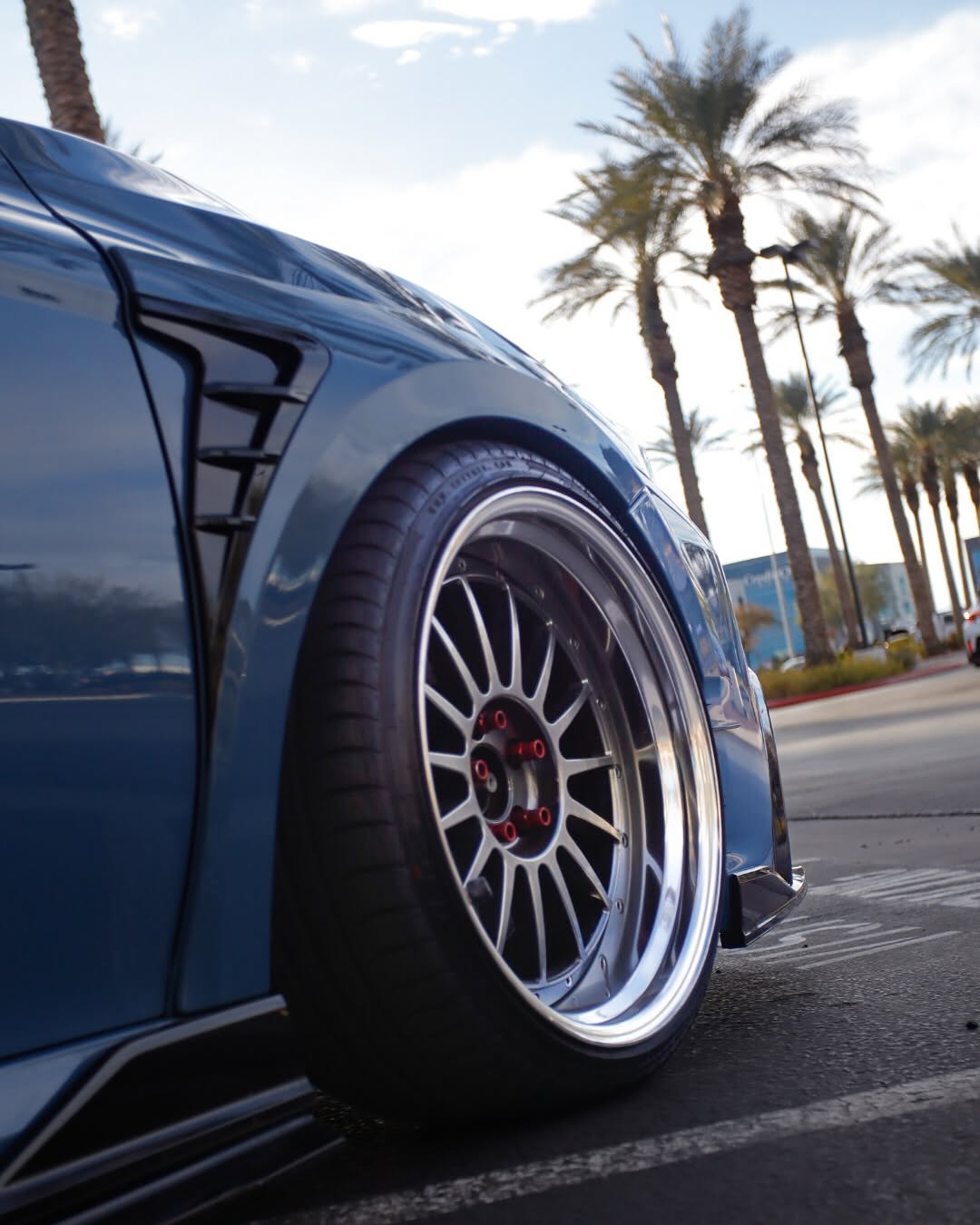 Toyota Camry 8th Gen XV70 TRD SE XSE LE XLE 2018-2024 with Aftermarket Parts - Widebody Wheel Arches PP from Yofer.co