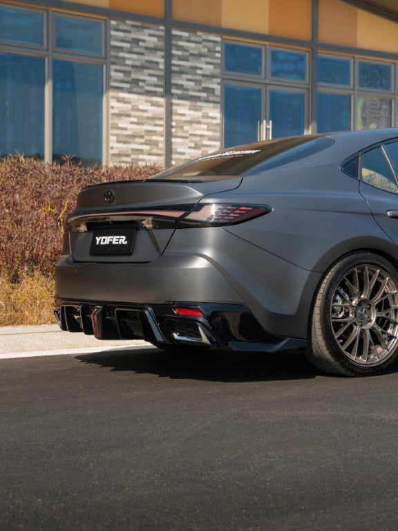 Toyota Camry XV80 9th Gen XLE LE 2025-ON with Aftermarket Parts - Rear Diffuser PP Polypropylene from Yofer.co