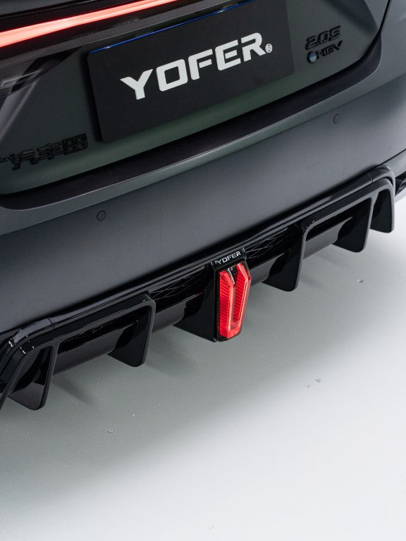 Toyota Camry XV80 9th Gen XLE LE 2025-ON with Aftermarket Parts - Rear Diffuser PP Polypropylene from Yofer.co