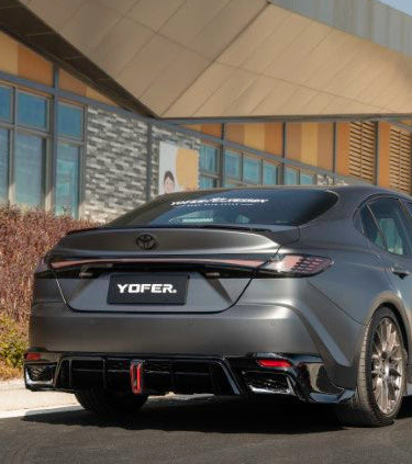 Toyota Camry XV80 9th Gen XLE LE 2025-ON with Aftermarket Parts - Rear Diffuser PP Polypropylene from Yofer.co