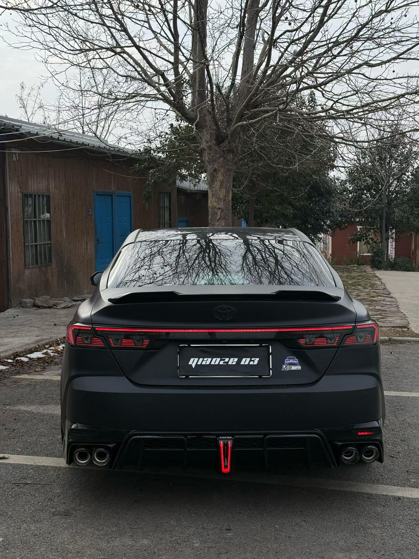 Toyota Camry XV80 9th Gen XSE SE XLE LE 2025-ON with Aftermarket Parts - Rear Diffuser PP Polypropylene from Yofer.co