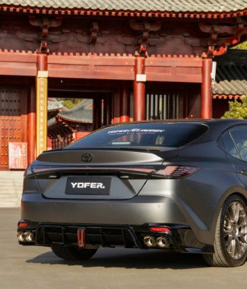 Yofer.co RADIANT V3 Style Rear Diffuser for Toyota Camry XV80 9th Gen XSE SE XLE LE 2025-ON PP Polypropylene