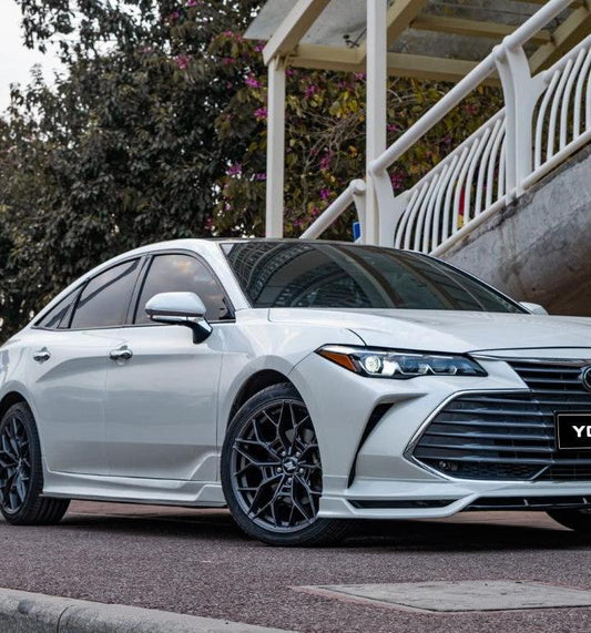 Toyota Avalon 5th Gen XX50 2019-2022 with Aftermarket Parts - Side Skirts PP from Yofer.co