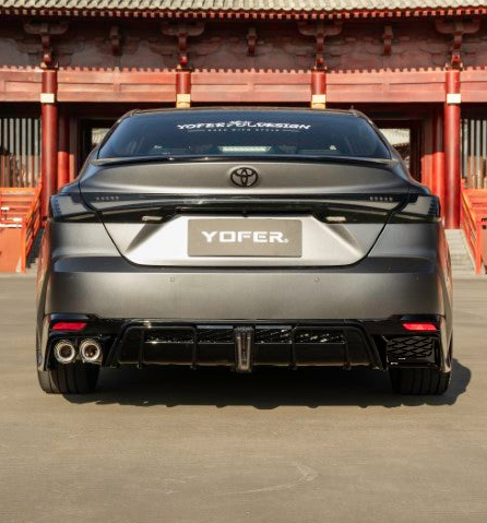 Toyota Camry XV80 9th Gen XSE SE XLE LE 2025-ON with Aftermarket Parts - Rear Diffuser PP Polypropylene from Yofer.co