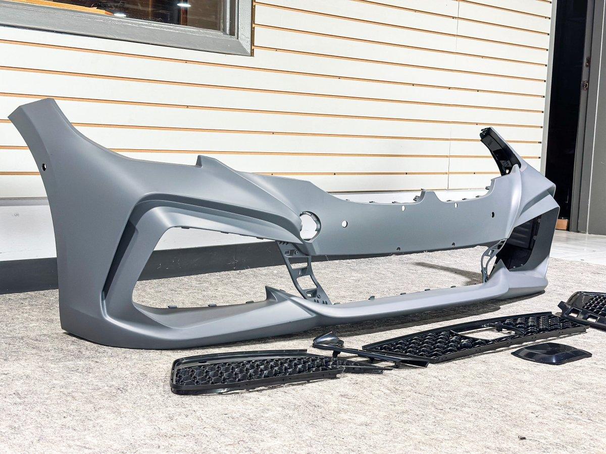 BMW 3 Series M340i 330i G20 G21 Pre-LCI 2019 2010 2021 2022 with Aftermarket Parts - Front Bumper & Lip PP from Yofer.co