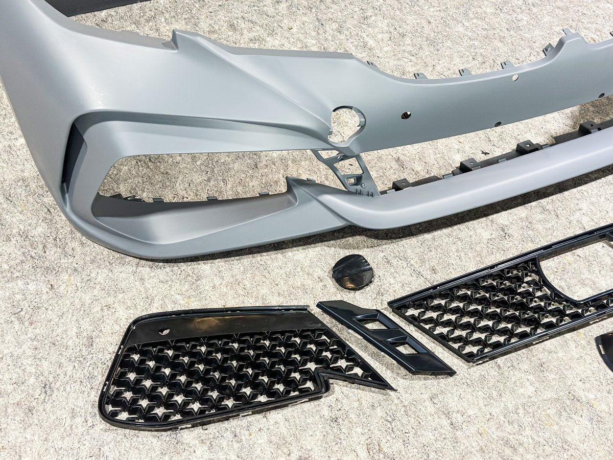 BMW 3 Series M340i 330i G20 G21 Pre-LCI 2019 2010 2021 2022 with Aftermarket Parts - Front Bumper & Lip PP from Yofer.co